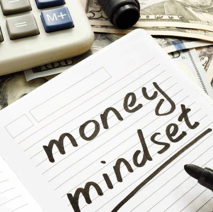 money mindset influences career success